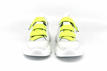 Кроссовки  Baden  зеленый  композиц.кожа F-80544 фото в интернет-магазине | Omadey.ru