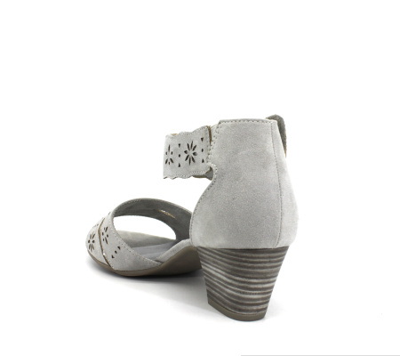 Босоножки  Jana  серый  текстиль F-7292 фото в интернет-магазине | Omadey.ru