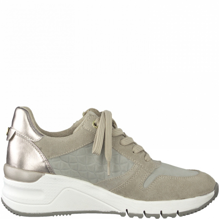 Кроссовки  женские Tamaris  серый  иск. материал F-90228 фото в интернет-магазине | Omadey.ru