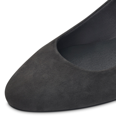 Туфли  Marco Tozzi  серый  замша Z-400632 фото в интернет-магазине | Omadey.ru