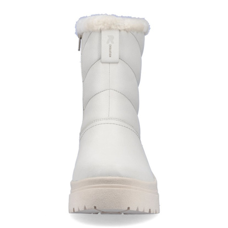 Ботинки  Rieker  белый  кожа Z-200621 фото в интернет-магазине | Omadey.ru