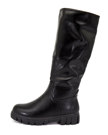 Сапоги  Betsy  черный  кожа искусств. Z-8236 фото в интернет-магазине | Omadey.ru