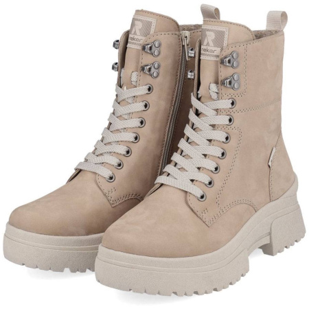Ботинки  Rieker  бежевый  кожа Z-300159 фото в интернет-магазине | Omadey.ru