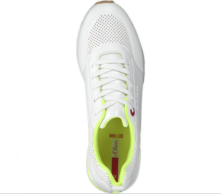 Кроссовки  женские S.Oliver  белый  иск. материал F-80723 фото в интернет-магазине | Omadey.ru