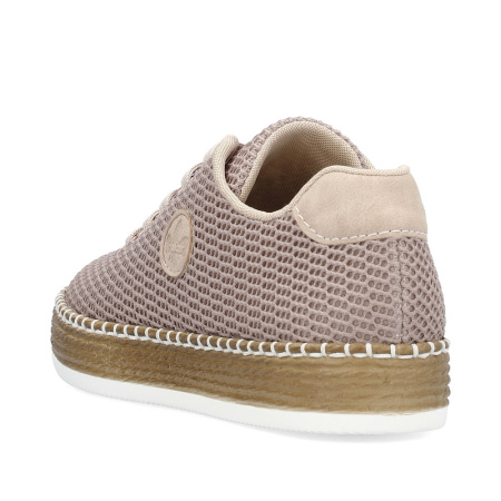 Кеды  Rieker  розовый  кожа искусств./текстиль F-300517 фото в интернет-магазине | Omadey.ru