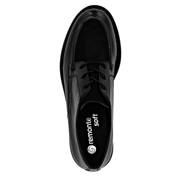 Фото Туфли  Remonte  черный  кожа/кожа искусств. Z-400886