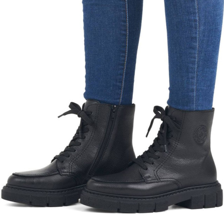 Ботинки  Rieker  бежевый  кожа/кожа искусств. Z-300107 фото в интернет-магазине | Omadey.ru