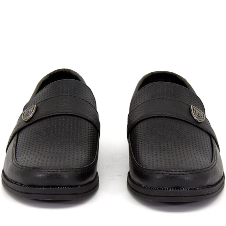 Туфли  Joker  черный  кожа Z-8270 фото в интернет-магазине | Omadey.ru