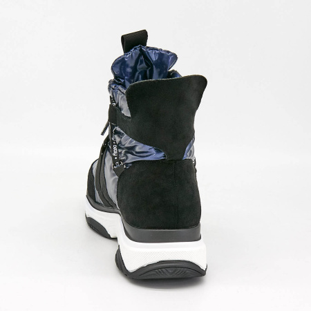 Ботинки  Betsy  сине-черный  нейлон-иск.замша Z-89164 фото в интернет-магазине | Omadey.ru