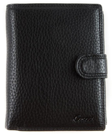 Портмоне  Coscet  черный  кожа искусств. c11959 фото в интернет-магазине | Omadey.ru