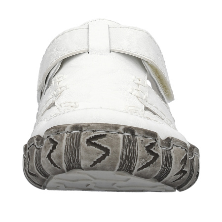 Туфли летние Rieker  белый  кожа/кожа искусств. F-400256 фото в интернет-магазине | Omadey.ru