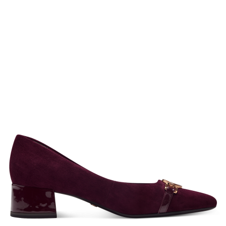 Туфли  Tamaris  красный  кожа Z-400397 фото в интернет-магазине | Omadey.ru