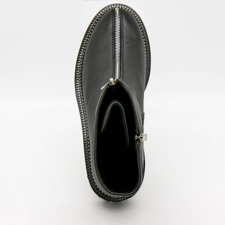 Ботинки  Bonavi  черный  кожа Z-100558 фото в интернет-магазине | Omadey.ru