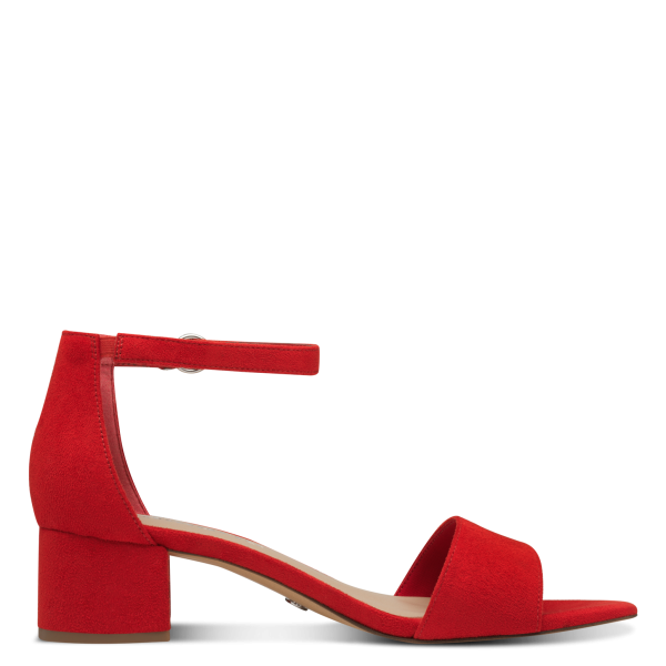 Фото Босоножки  Tamaris  красный текстиль F-400912