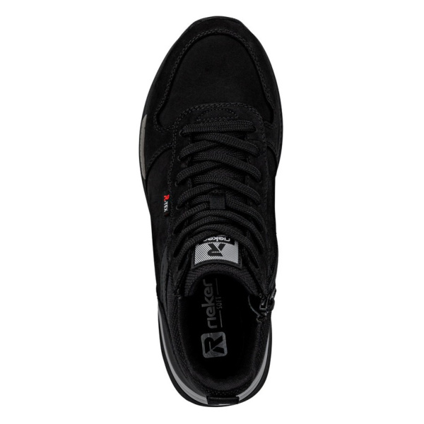 Фото Ботинки  Rieker  черный  кожа/кожа искусств.  Z-401068