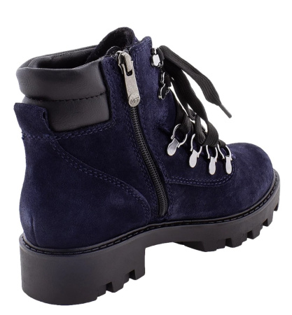 Ботинки  Marco Tozzi  синий  кожа Z-89238 фото в интернет-магазине | Omadey.ru