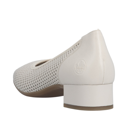 Туфли  Rieker  бежевый  кожа/кожа искусств.  F-401276 фото в интернет-магазине | Omadey.ru