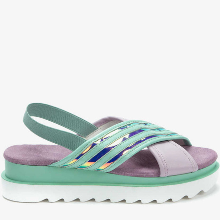 Сандалии  Keddo  мятный  кожа искусств. F-80991 фото в интернет-магазине | Omadey.ru