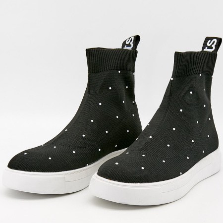 Ботинки  Betsy  черный  текстиль Z-100013 фото в интернет-магазине | Omadey.ru