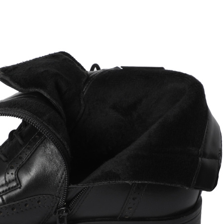 Ботинки  Tamaris  черный  кожа Z-100787 фото в интернет-магазине | Omadey.ru