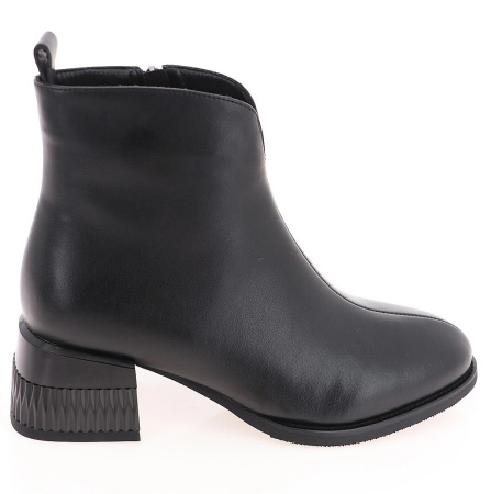 Ботинки  Baden  черный  кожа Z-400456 фото в интернет-магазине | Omadey.ru