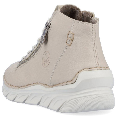 Ботинки  Rieker  бежевый  кожа искусств. Z-400023 фото в интернет-магазине | Omadey.ru