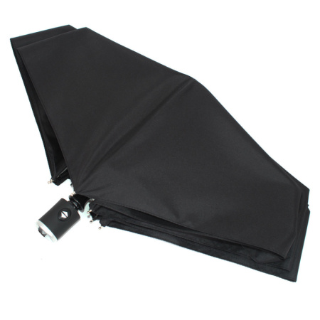 Мужской компактный зонт, черного цвета, горох, автомат фото в интернет-магазине | Omadey.ru