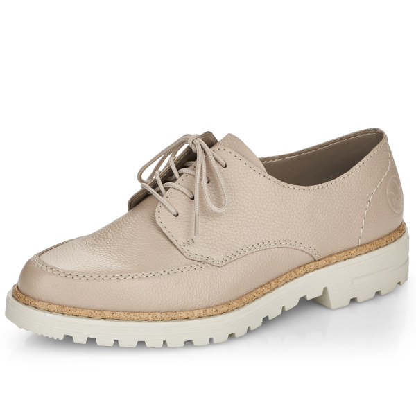 Фото Туфли  Rieker  бежевый  кожа F-100070