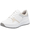 Кроссовки Rieker белый кожа/кожа искусств. F-400040 фото в интернет-магазине | Omadey.ru