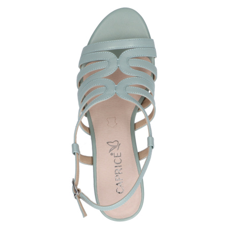 Босоножки  Caprice  мятный  кожа F-90378 фото в интернет-магазине | Omadey.ru