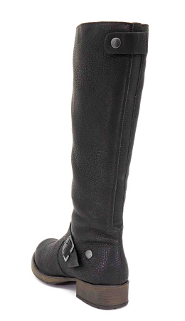 Сапоги  Rieker  черный  кожа искусств. Z-8657 фото в интернет-магазине | Omadey.ru