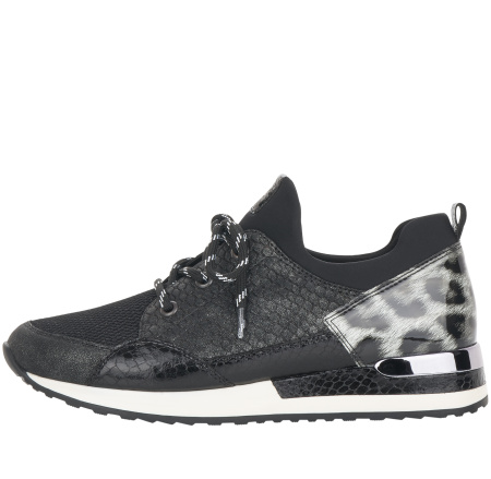 Кроссовки  Remonte  черный  кожа искусств./текстиль Z-90154 фото в интернет-магазине | Omadey.ru