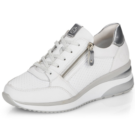 Кроссовки  Remonte  белый  кожа/кожа искусств. F-100125 фото в интернет-магазине | Omadey.ru