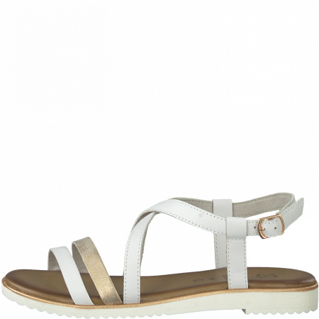 Сандалии  Jana  белый  кожа F-90880 фото в интернет-магазине | Omadey.ru