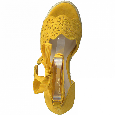Босоножки  Tamaris  желтый  кожа F-90577 фото в интернет-магазине | Omadey.ru