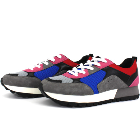 Кроссовки  S.Oliver  мультицвет  текстиль F-7576 фото в интернет-магазине | Omadey.ru