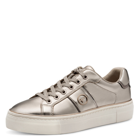 Кроссовки  Tamaris  золото кожа/кожа искусств. F-400608 фото в интернет-магазине | Omadey.ru