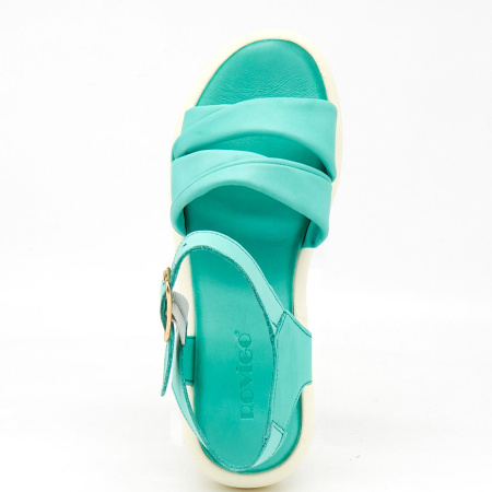 Сандалии  Rovigo  мятный  кожа F-80917 фото в интернет-магазине | Omadey.ru