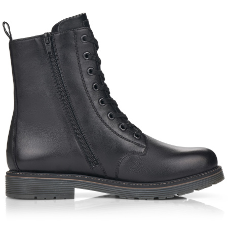 Ботинки  Rieker  черный  кожа/кожа искусств. Z-100595 фото в интернет-магазине | Omadey.ru