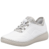 Кроссовки  Rieker  белый  кожа/текстиль F-400034 фото в интернет-магазине | Omadey.ru
