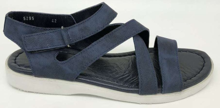 Сандалии  Bota  синий  кожа F-72044 фото в интернет-магазине | Omadey.ru