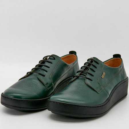 Туфли  Romer  зеленый  кожа F-90680 фото в интернет-магазине | Omadey.ru