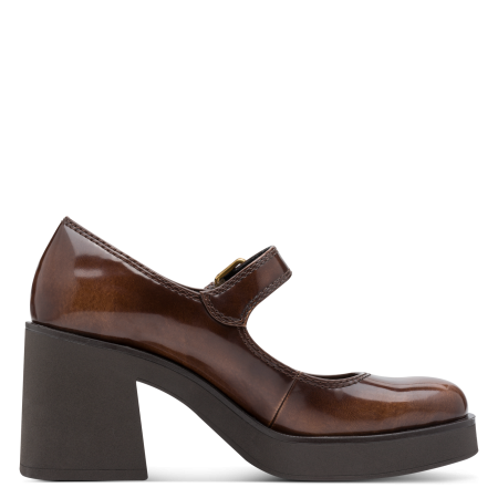 Туфли  Tamaris  коричневый  кожа искусств.  Z-400957 фото в интернет-магазине | Omadey.ru