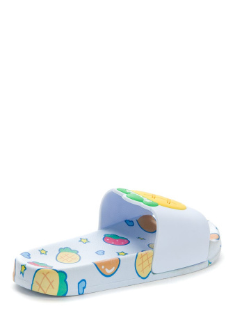 Босоножки  Crosby  голубой  поливинилхлорид F-100668 фото в интернет-магазине | Omadey.ru