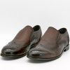 Туфли  Romitan  коричневый  кожа Z-100688 фото в интернет-магазине | Omadey.ru