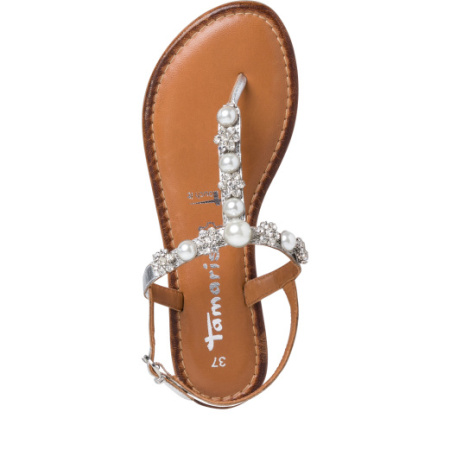 Сандалии  Tamaris  серебряный  кожа F-100319 фото в интернет-магазине | Omadey.ru Сандалии  Tamaris  серебряный  кожа F-100319 фото в интернет-магазине | Omadey.ru