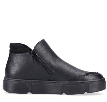 Ботинки  Rieker  черный  кожа/кожа искусств. Z-200068 фото в интернет-магазине | Omadey.ru