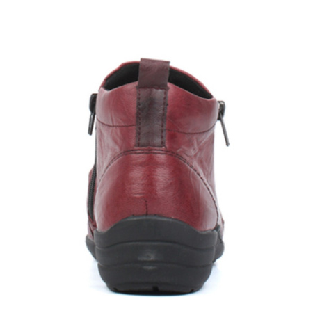 Ботинки  Remonte  бордовый  кожа/кожа искусств. Z-89041 фото в интернет-магазине | Omadey.ru