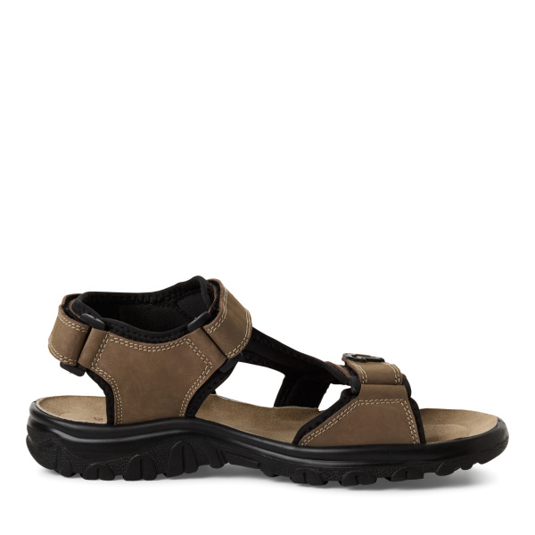 Фото Шлепанцы  Marco Tozzi  хаки  кожа F-400826