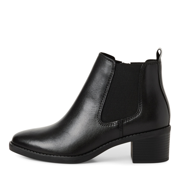 Фото Ботинки  Marco Tozzi  черный  кожа Z-400990